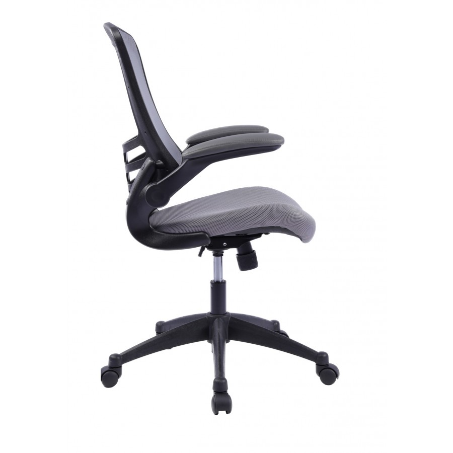 Malta Ergonomic Grey Mesh Operator Chair